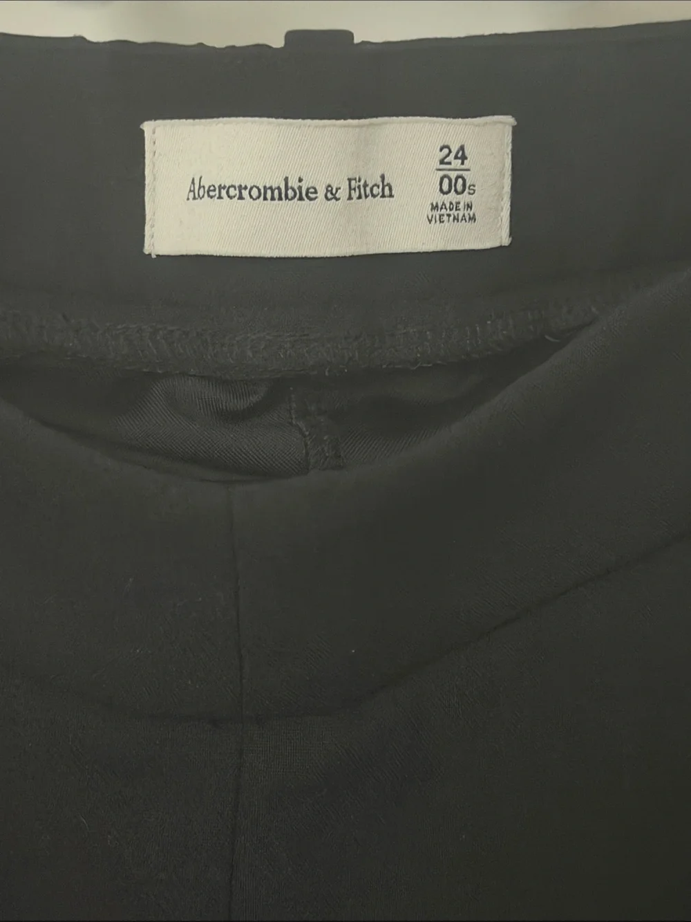 abercrombie kids Black Wide-Leg Pull-On Pants